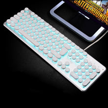 Load image into Gallery viewer, Glowing Metal Panel GAMİNG KEYBOARD