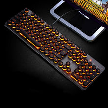 Load image into Gallery viewer, Glowing Metal Panel GAMİNG KEYBOARD