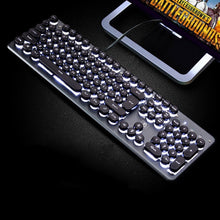 Load image into Gallery viewer, Glowing Metal Panel GAMİNG KEYBOARD