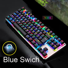 Load image into Gallery viewer, Mechanical Keyboard Gaming USB Wired