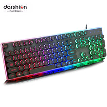 Load image into Gallery viewer, Glowing Metal GAMİNG KEYBOARD