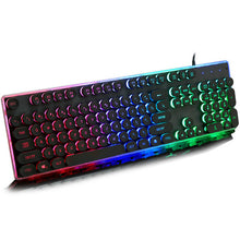 Load image into Gallery viewer, Glowing Metal GAMİNG KEYBOARD